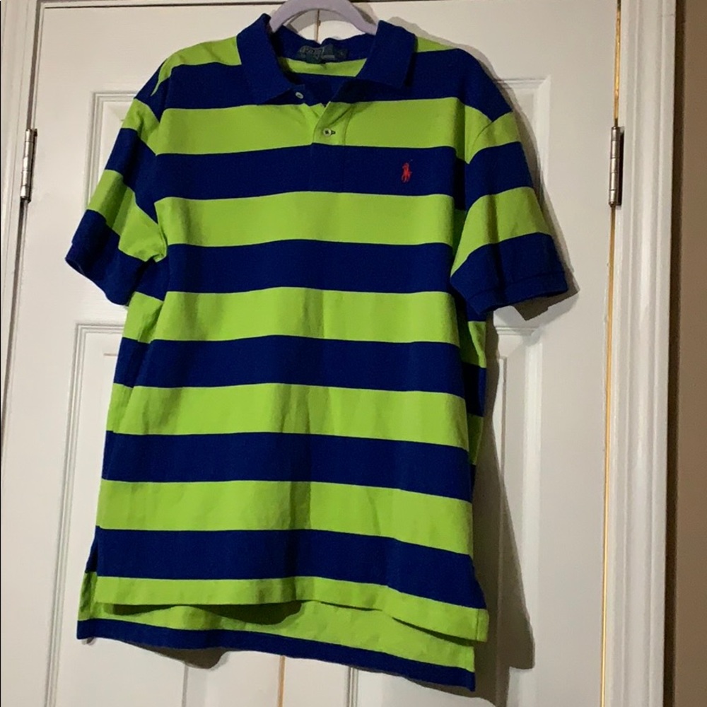 Vintage Striped Polo by Ralph Lauren